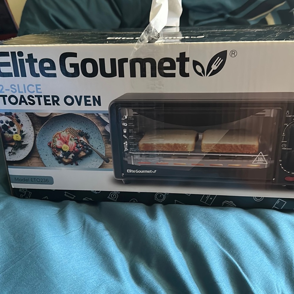 Elite Gourmet 2 Slice Toaster Oven